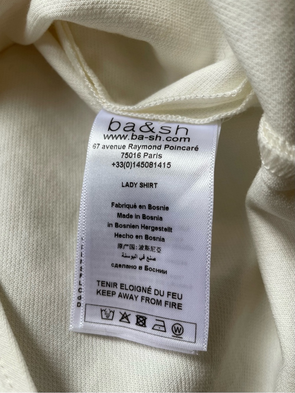 ba&sh tailored shirt - Picture 10 of 12